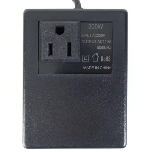 keepdrum Spannungswandler Reiseadapter 220V zu 110V 300 Watt