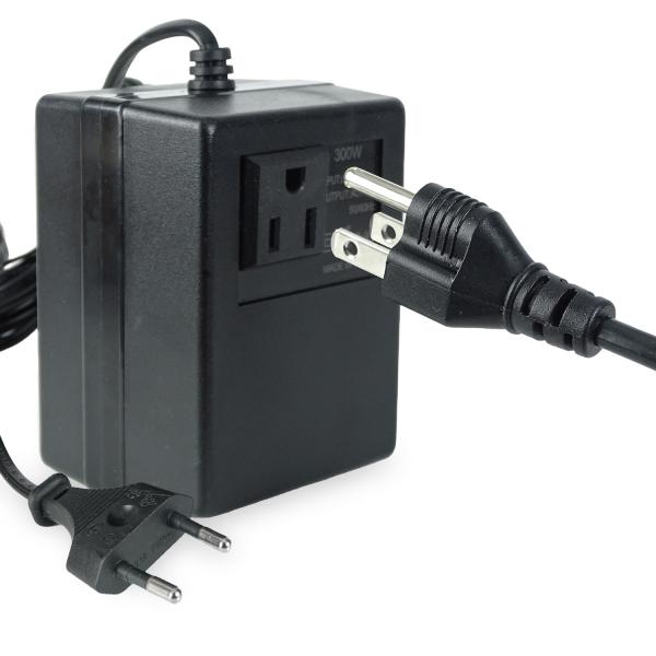 keepdrum Spannungswandler Reiseadapter 220V zu 110V 300 Watt