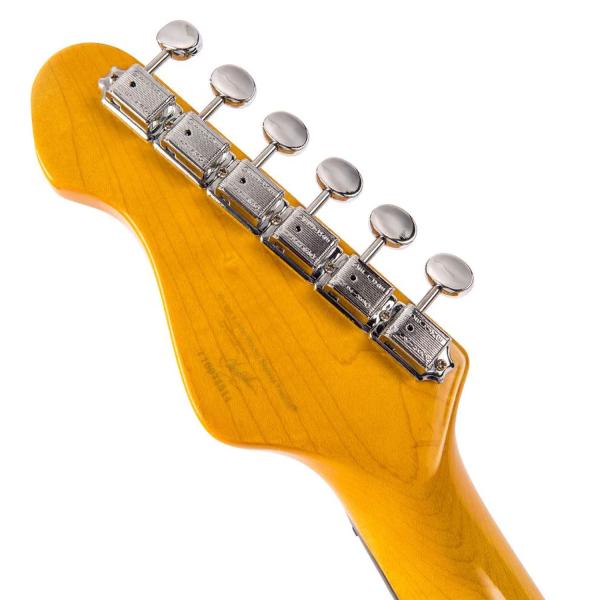 Vintage E-Gitarre V6BB Reissued Boulevard Black