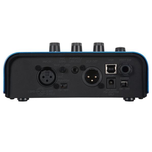 Boss Effektgerät VE-1 Vocal-Echo für Gesang mit XLR-Kabel