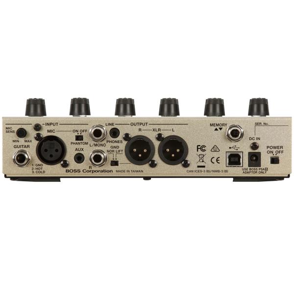 Boss Effektgerät VE-8 Acoustic-Singer mit Klinkenkabel