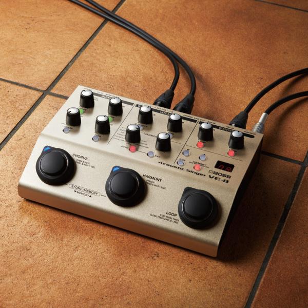 Boss Effektgerät VE-8 Acoustic-Singer für Gesang und Gitarre