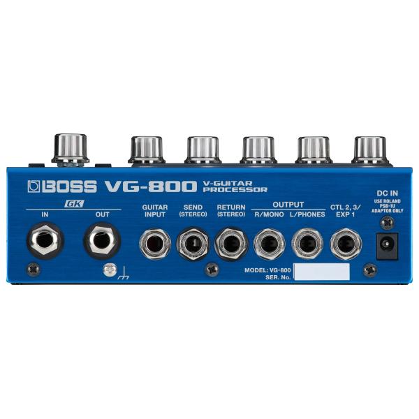 Boss Multieffektgerät VG-800 mit Gitarrentonabnehmer und Kabel