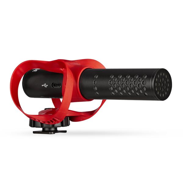 Rode Mikrofon Videomic Go II Helix Richtmikrofon mit Windschutz und Tuch