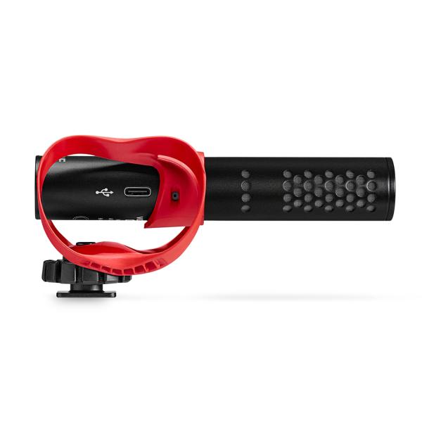 Rode Mikrofon Videomic Go II Helix Richtmikrofon mit Windschutz und Tuch