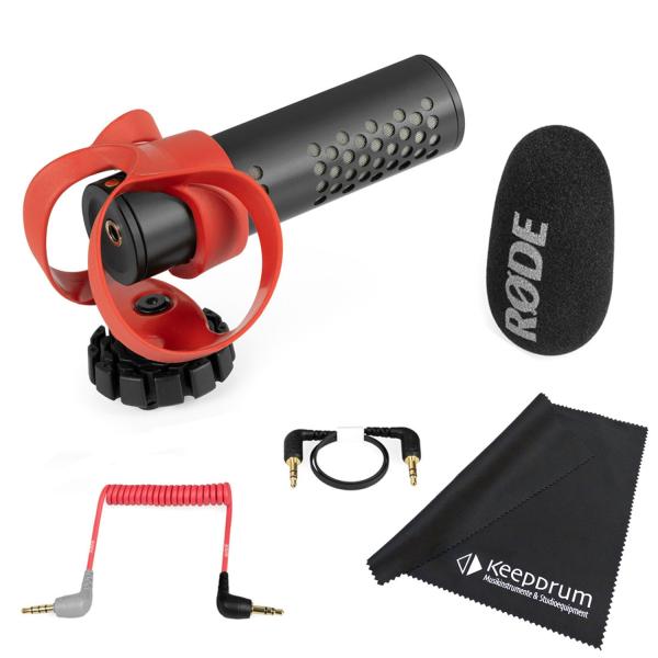 Rode Videomicro II Richtmikrofon mit Tuch