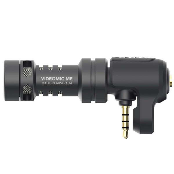Rode Videomic Me mit Windschutz Orange und Tuch