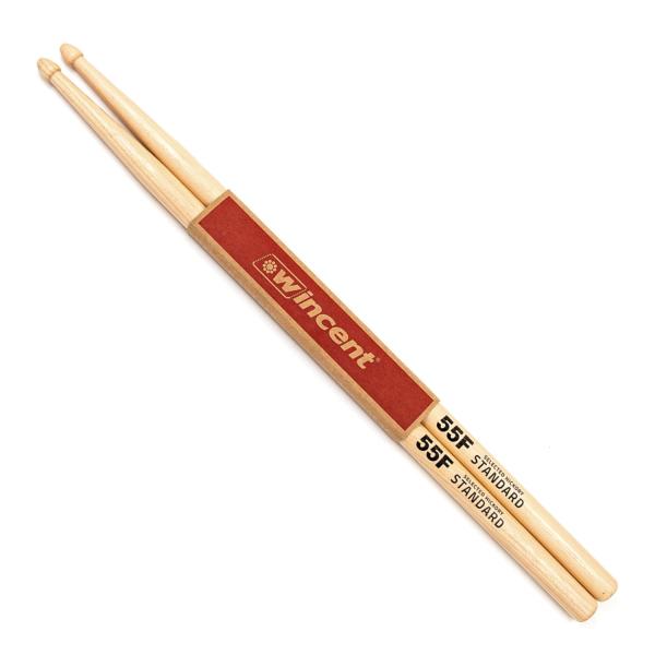 Wincent 55F Fusion Hickory Woodtip Schlagzeugstöcke