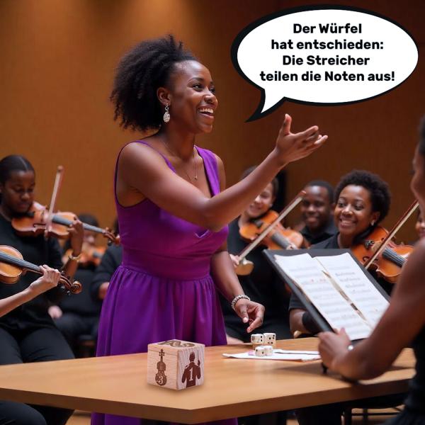 keepdrum Musikwürfel Klassik Geschenkidee 4cm