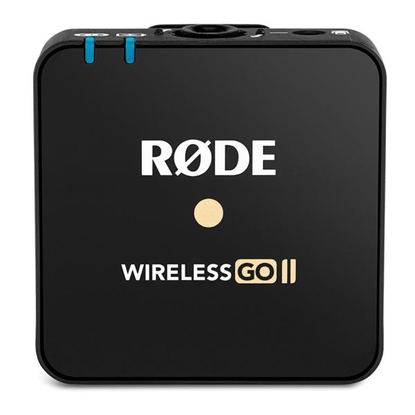 Rode Wireless GO II TX Modul mit Lavalier GO und Windschutz