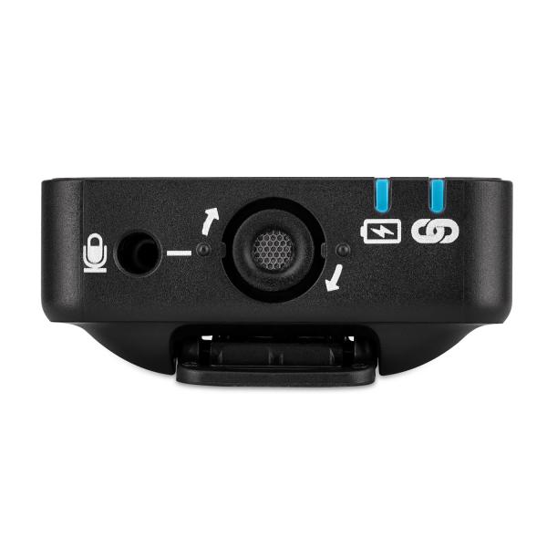 Rode Wireless GO II TX Modul mit Lavalier GO und Windschutz