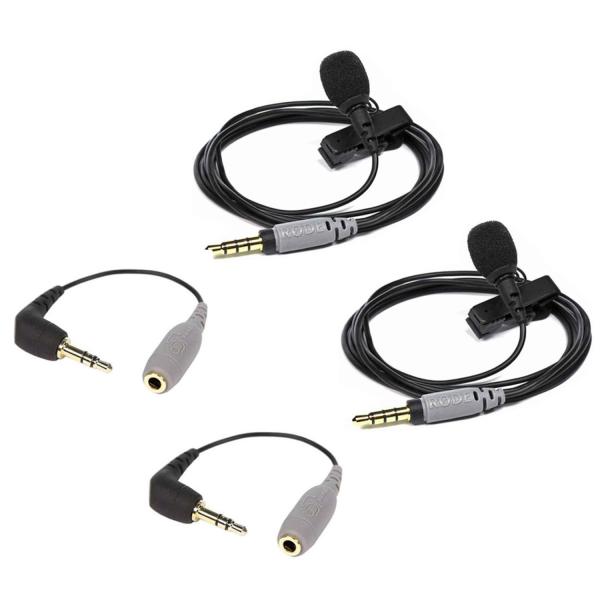 Rode Wireless GO Gen 3 Rot mit 2x Smartlav und 2x SC3