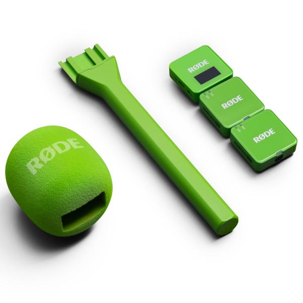 Rode Mikrofon-Funksystem Wireless GO Gen 3 Interview Set Grün