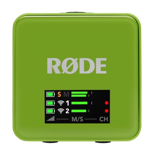 Rode Wireless GO Gen 3 Grün mit 2x Smartlav und 2x SC3