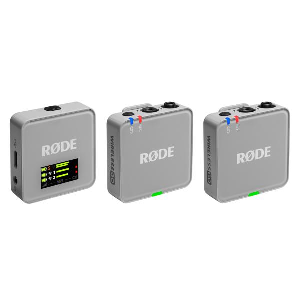 Rode Mikrofon-Funksystem Wireless GO Gen 3 Grau Interview Set 1 BK