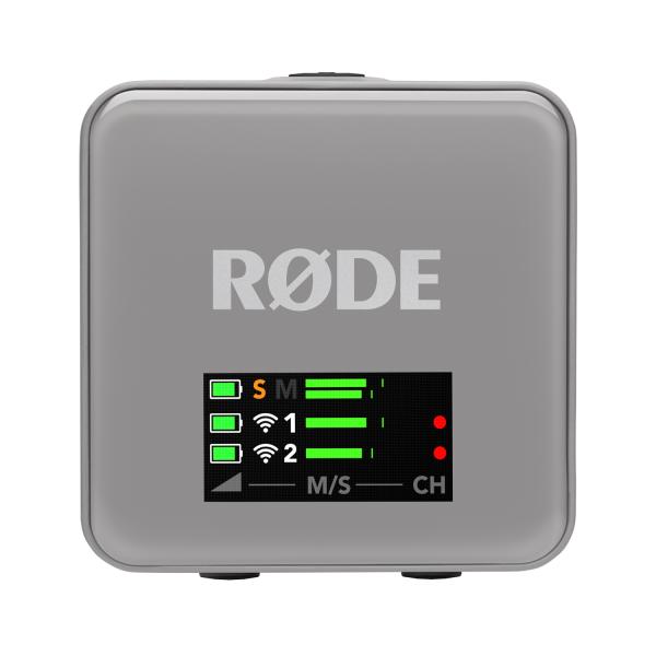 Rode Mikrofon-Funksystem Wireless GO Gen 3 Stone Grau Interview Set 1