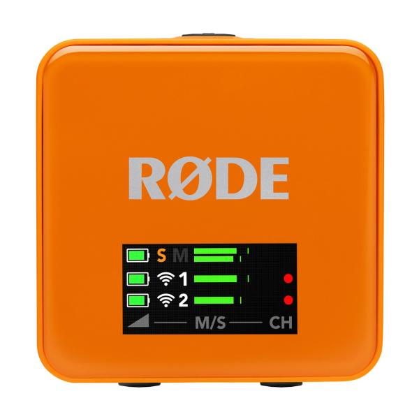 Rode Mikrofon-Funksystem Wireless GO Gen 3 Interview Set Orange