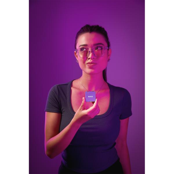 Rode Mikrofon-Funksystem Wireless GO Gen 3 Interview Set Lila