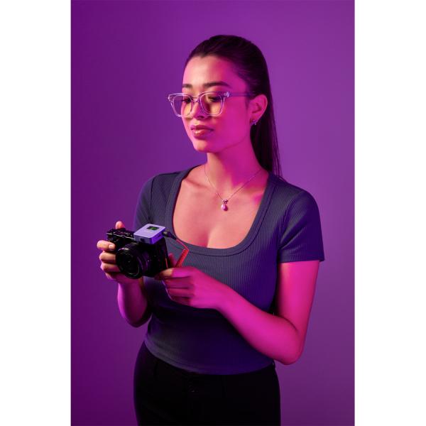 Rode Mikrofon-Funksystem Wireless GO Gen 3 Lila mit Tuch