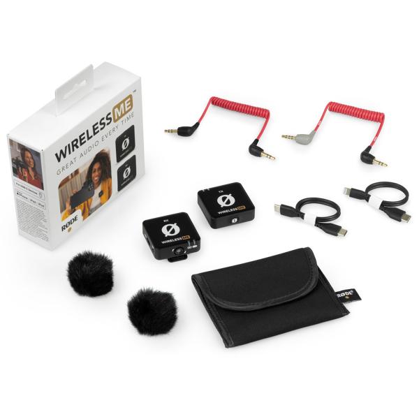 Rode Wireless ME mit Lavalier GO und Windschutz