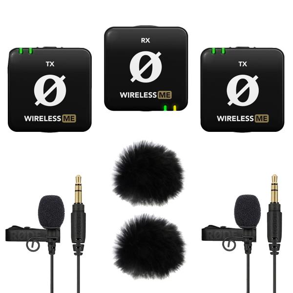 Rode Wireless ME Dual mit 2x Lavalier GO und 2x WS05