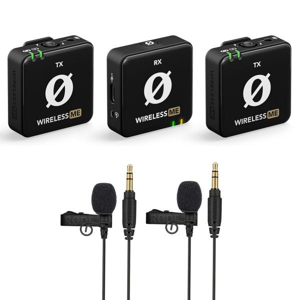 Rode Wireless ME Dual Mikrofon-System mit 2x Lavalier GO