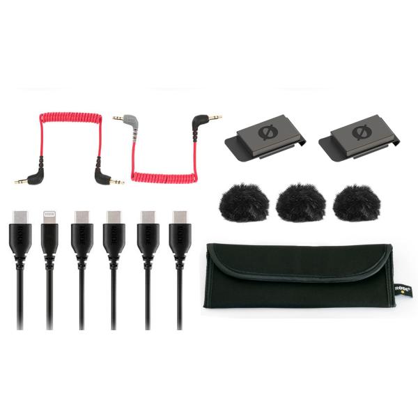 Rode Wireless ME Dual Mikrofon-System mit Tuch