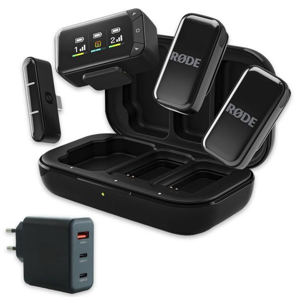 Rode Wireless Micro Camera Kit Mikrofon-System mit Ladegerät