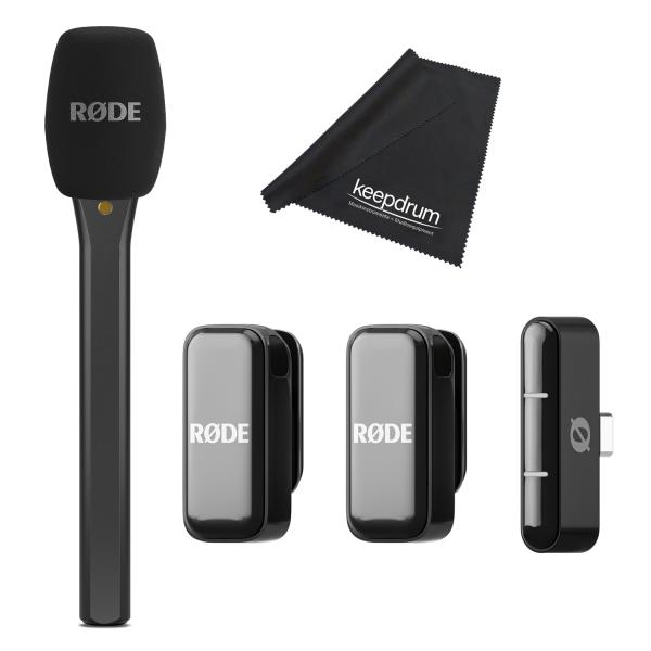 Rode Mikrofon-Funksystem Wireless Micro USB-C Interview Set