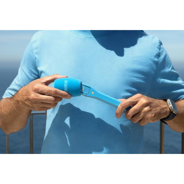 Rode Mikrofon-Funksystem Wireless Micro USB-C Interview Set Blau