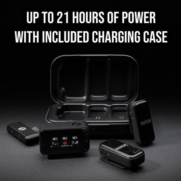 Rode Wireless Micro Camera Kit Mikrofon-System mit Ladegerät