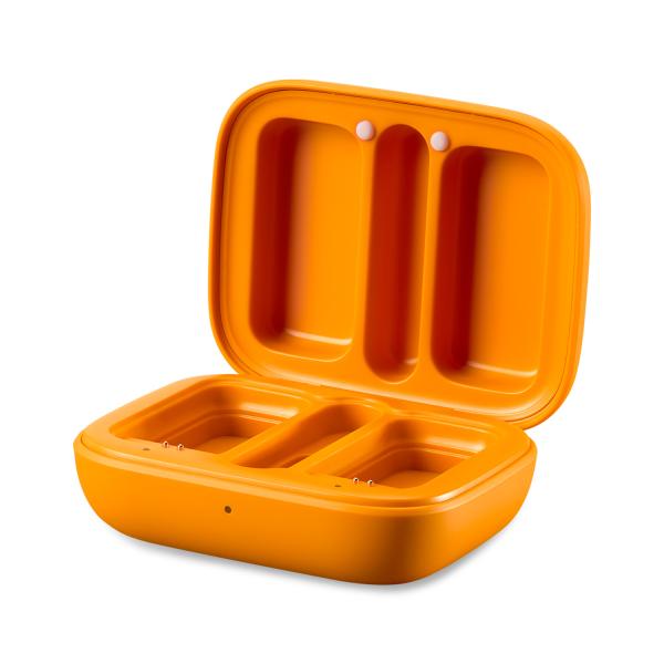 Rode Wireless Micro Mikrofon-System USB-C Orange mit Netzteil