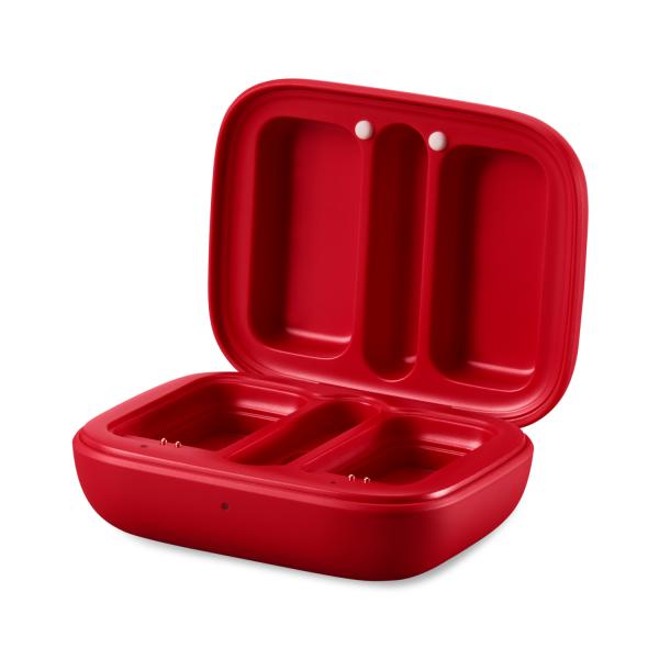 Rode Wireless Micro Drahtloses Mikrofon-System USB-C Rot mit Soft-Case