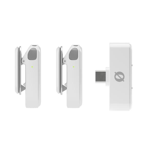 Rode Mikrofon-Funksystem Wireless Micro USB-C Interview Set Weiss