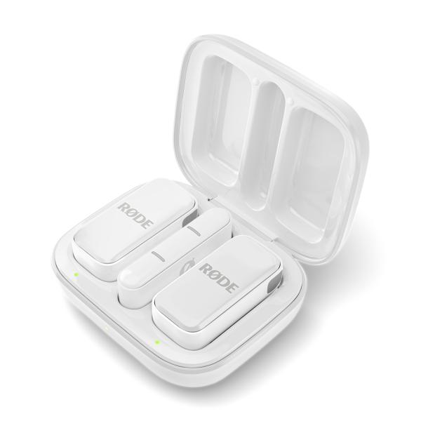 Rode Wireless Micro Drahtloses Mikrofon USB-C Weiss mit Soft-Case