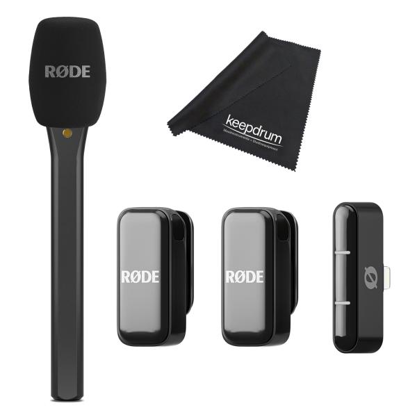 Rode Mikrofon-Funksystem Wireless Micro Lightning Interview Set