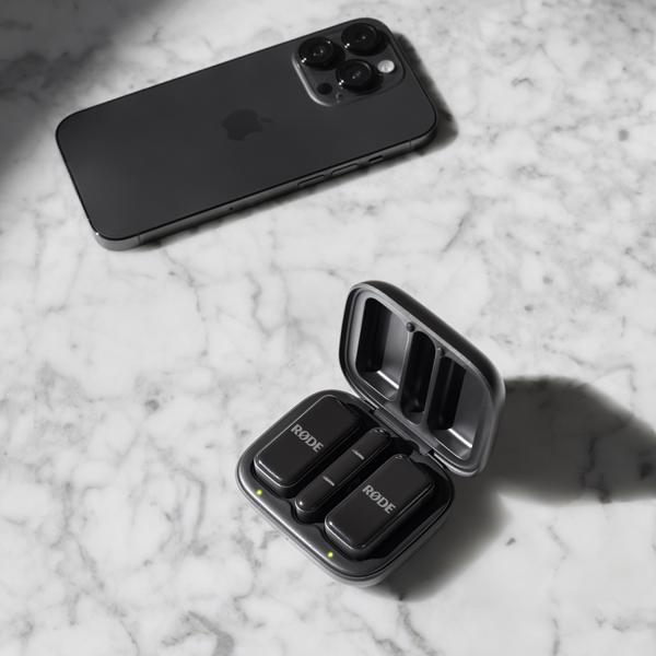 Rode Wireless Micro Drahtloses Mikrofon-System Lightning mit Tuch
