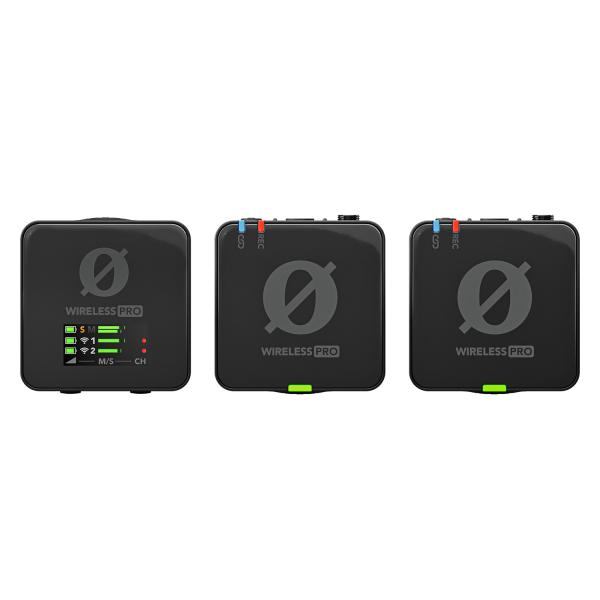 Rode Wireless Pro Mikrofon-Set mit Handadapter und Windschutz