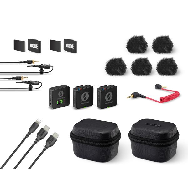 Rode Wireless Pro 2-Kanal Drahtlos-Mikrofonset