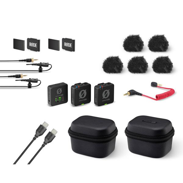 Rode Wireless Pro Drahtlos-Mikrofonset mit Tuch