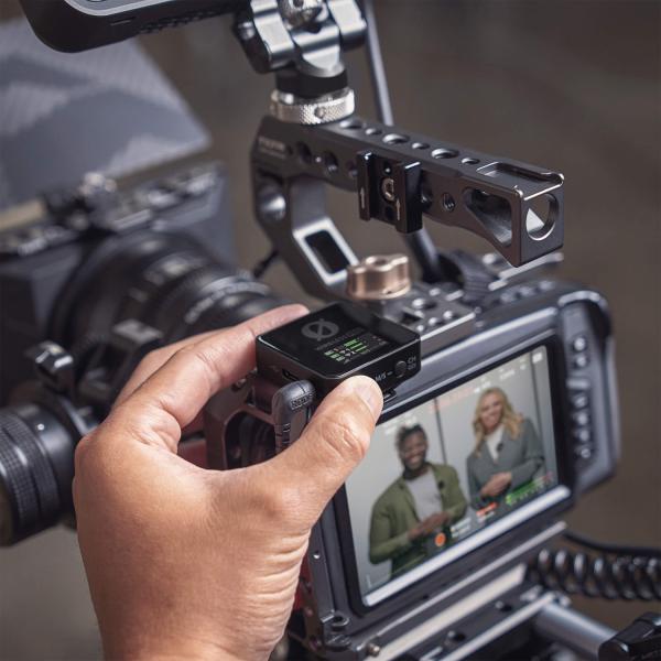 Rode Wireless Pro Mikrofon-Set mit Handadapter und Fell-Windschutz