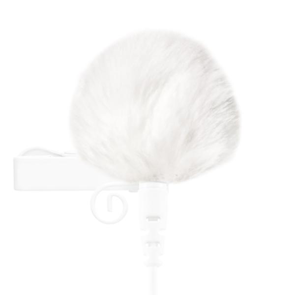 keepdrum WS05-WH Mini Fell-Windschutz Weiss