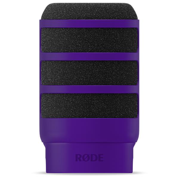 Rode Mikrofon Podmic mit WS14PU Popschutz und Kabel