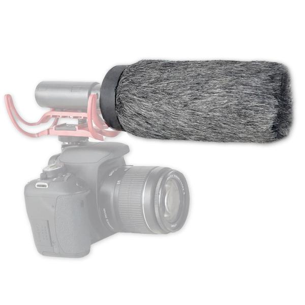 Rode Mikrofon Videomic Rycote Richtmikrofon mit keepdrum Fell-Windschutz