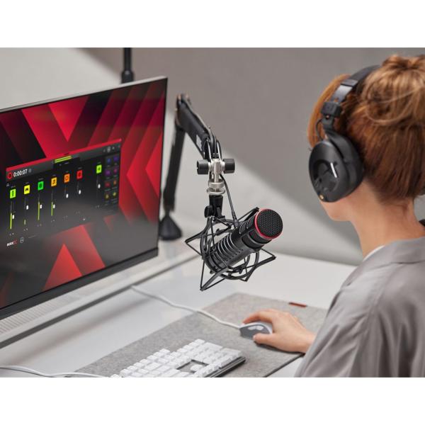 Rode X XDM-100 USB-Sprechermikrofon mit Tischstativ