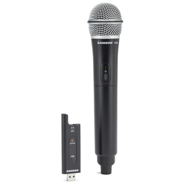 Samson XPD2HQ6 Drahtloses USB-Handmikrofon mit Windschutz