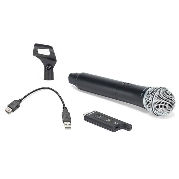 Samson XPD2HQ6 Drahtloses USB-Handmikrofon mit Kopfhörer