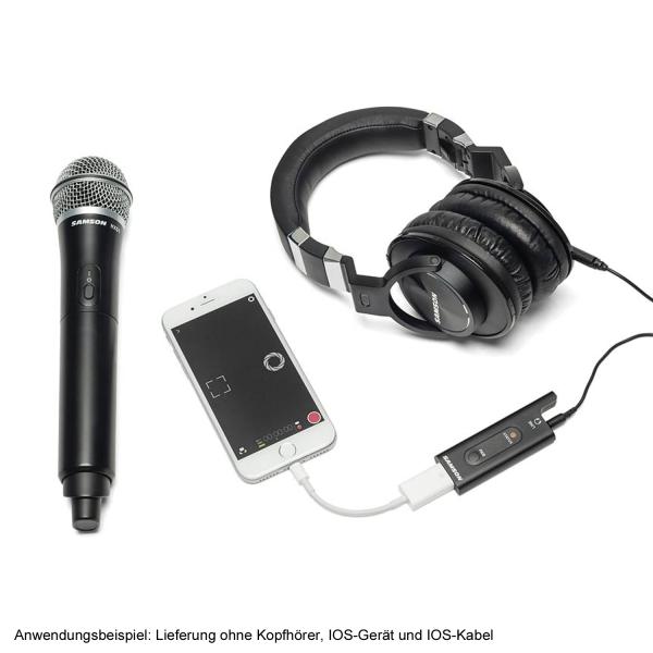 Samson XPD2HQ6 Drahtloses USB-Handmikrofon mit Windschutz