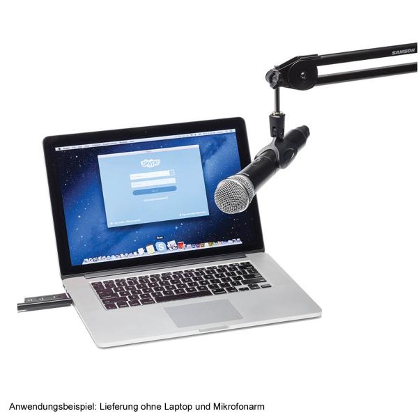 Samson XPD2HQ6 Drahtloses USB-Handmikrofon mit Kopfhörer
