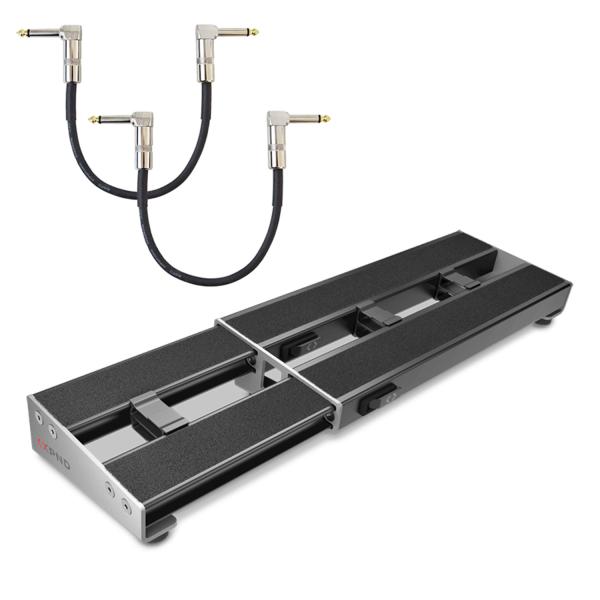 Daddario XPND-01 Pedalboard mit 2x Patchkabel